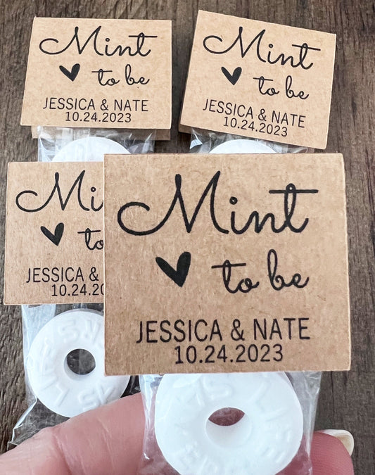Wedding Favors Mint to Be Lifesavers, Personalized Wedding Favors, Mint to Be Wedding Favors