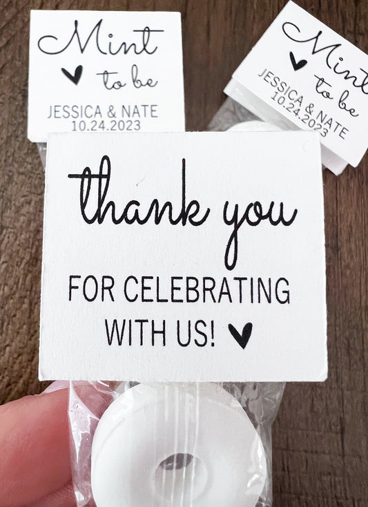 Wedding Favors Mint to Be Lifesavers, Personalized Wedding Favors, Mint to Be Wedding Favors