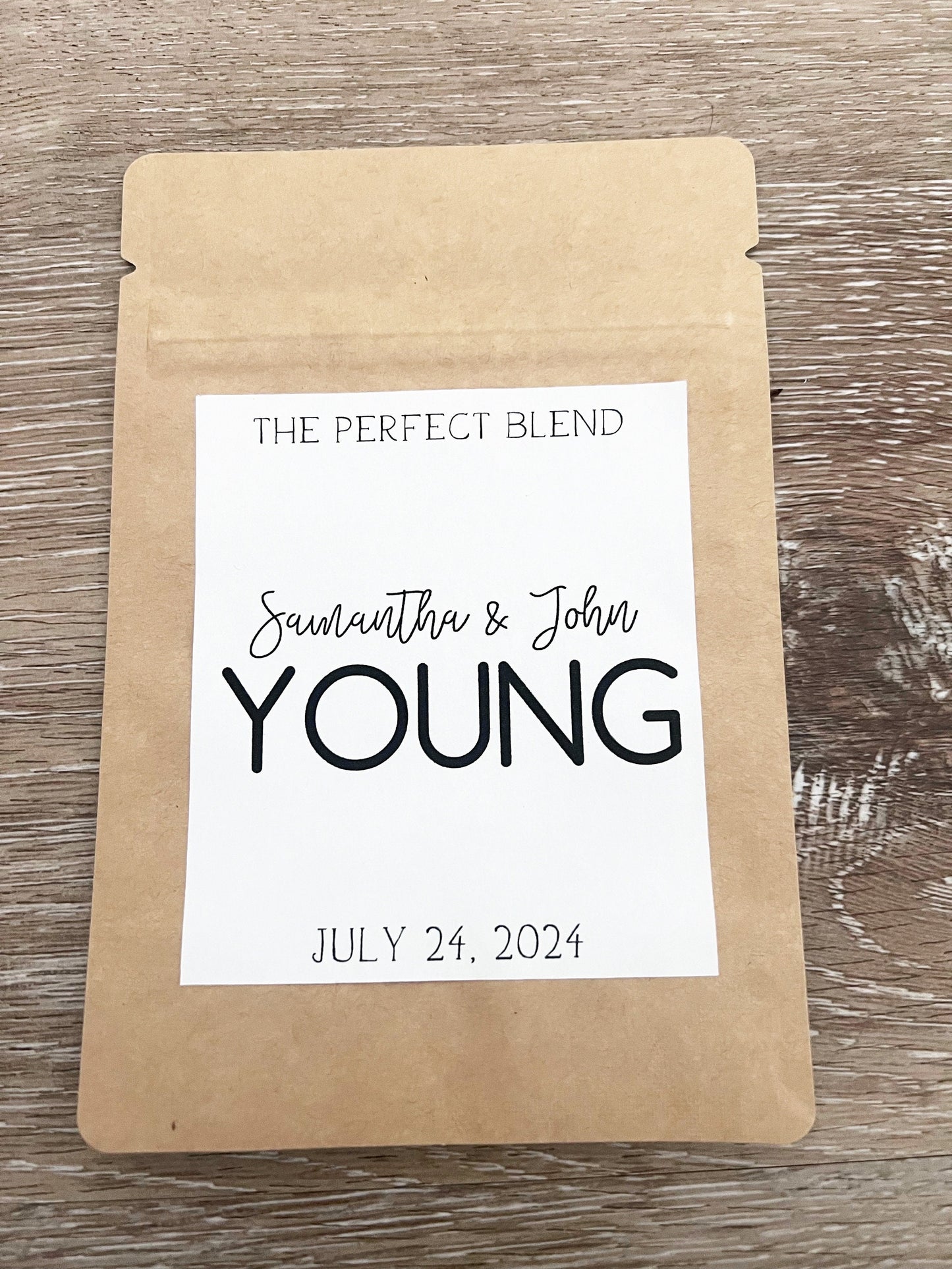 Personalized Coffee Wedding Favors – Custom Coffee Bags for Weddings & Special Events