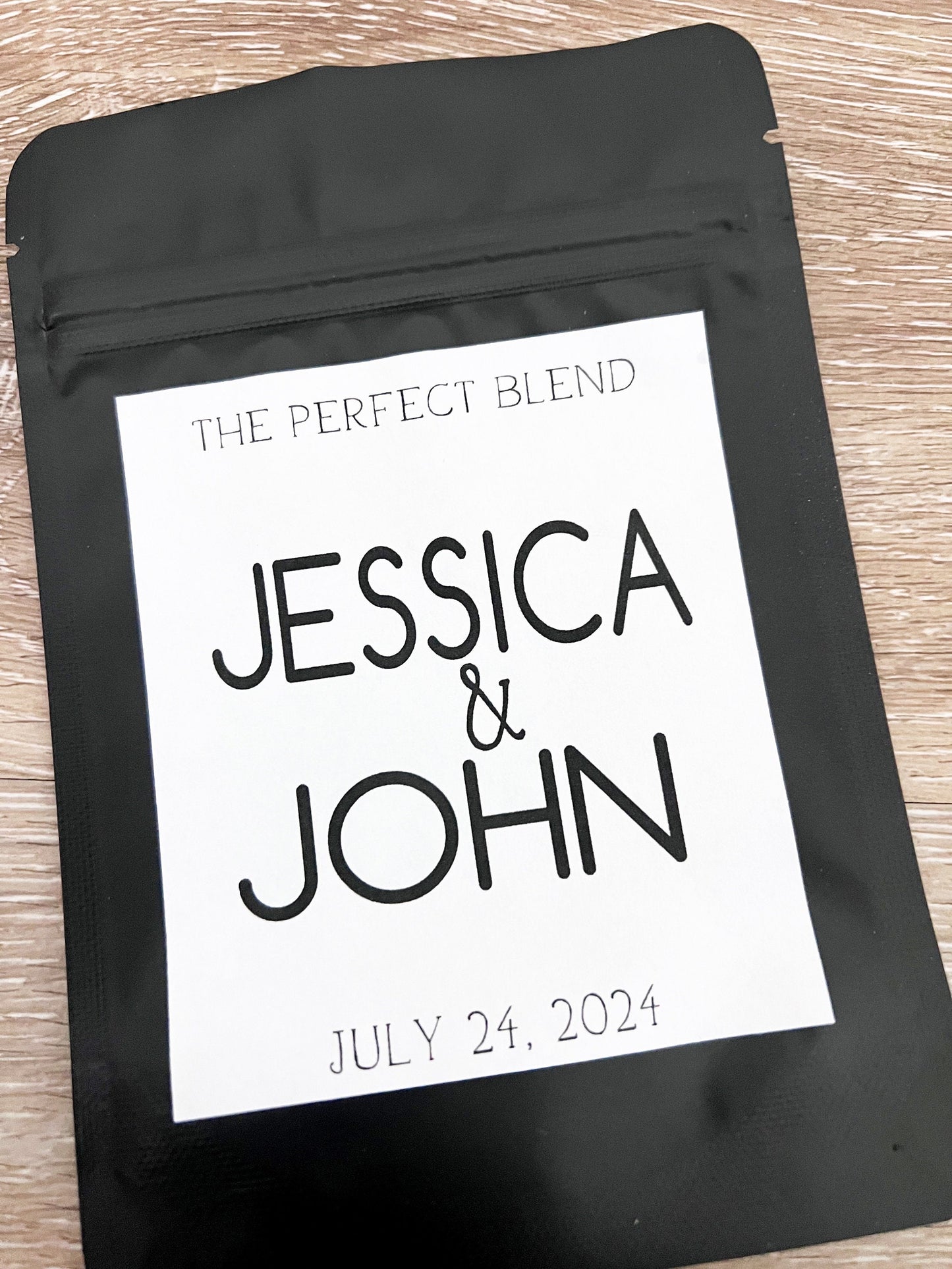 Personalized Coffee Wedding Favors – Custom Coffee Bags for Weddings & Special Events