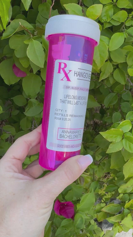Hangover Kit, Bachelorette party, Fun Night Out Kit, Girls trip