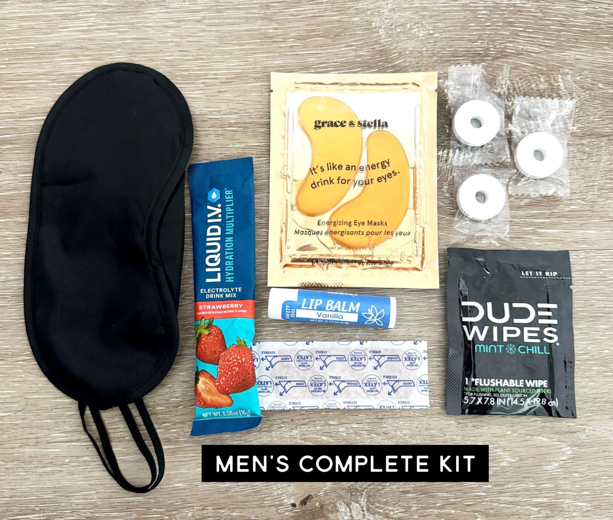 Hangover Kit, Bachelorette party, Fun Night Out Kit, Girls trip, yellow