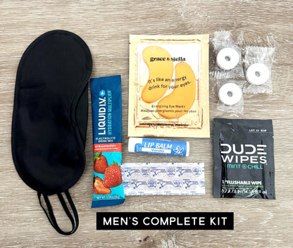 Hangover Kit, Bachelorette party, Fun Night Out Kit, Girls trip, yellow