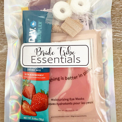 Hangover Kit, Bachelorette party, Fun Night Out Essential Kit, Girls trip, Bride Tribe